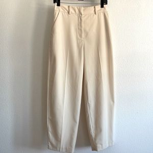 Elegant Cream Women's Pants